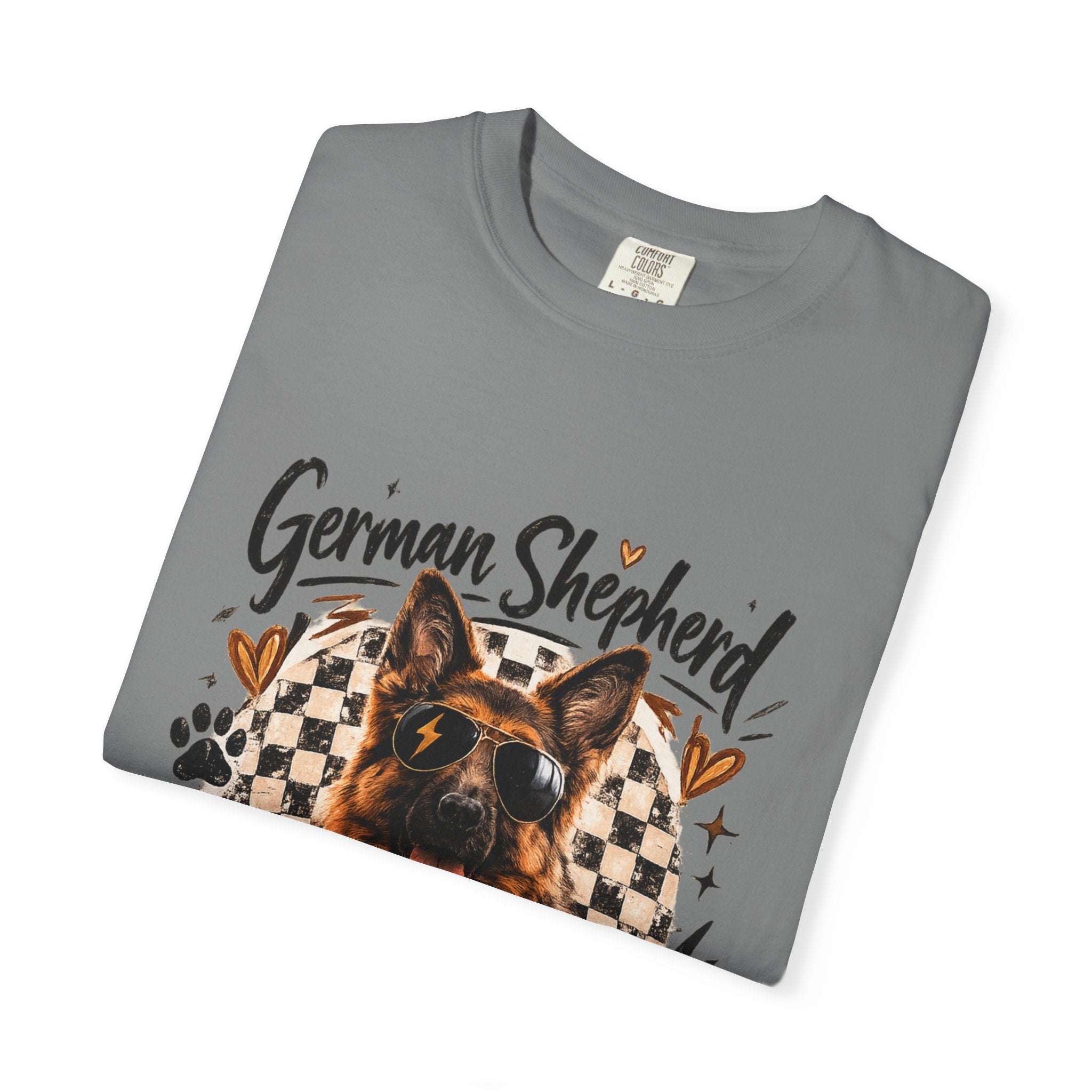 German Shepherd T-Shirt — "Living That Good Boy Life" Dog Lover Tee