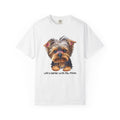 Yorkshire Terrier T-Shirt — "Life Is Better With Paw Prints" Cute Dog Tee