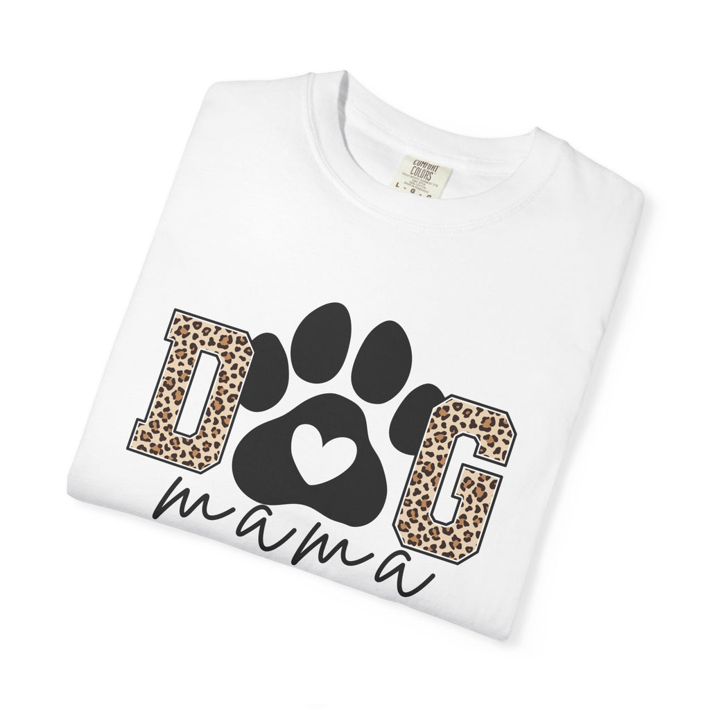Dog Mama Leopard Paw T-Shirt