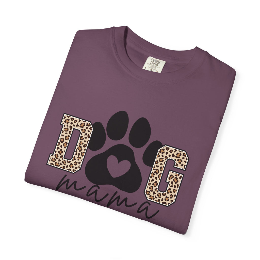 Dog Mama Leopard Paw T-Shirt