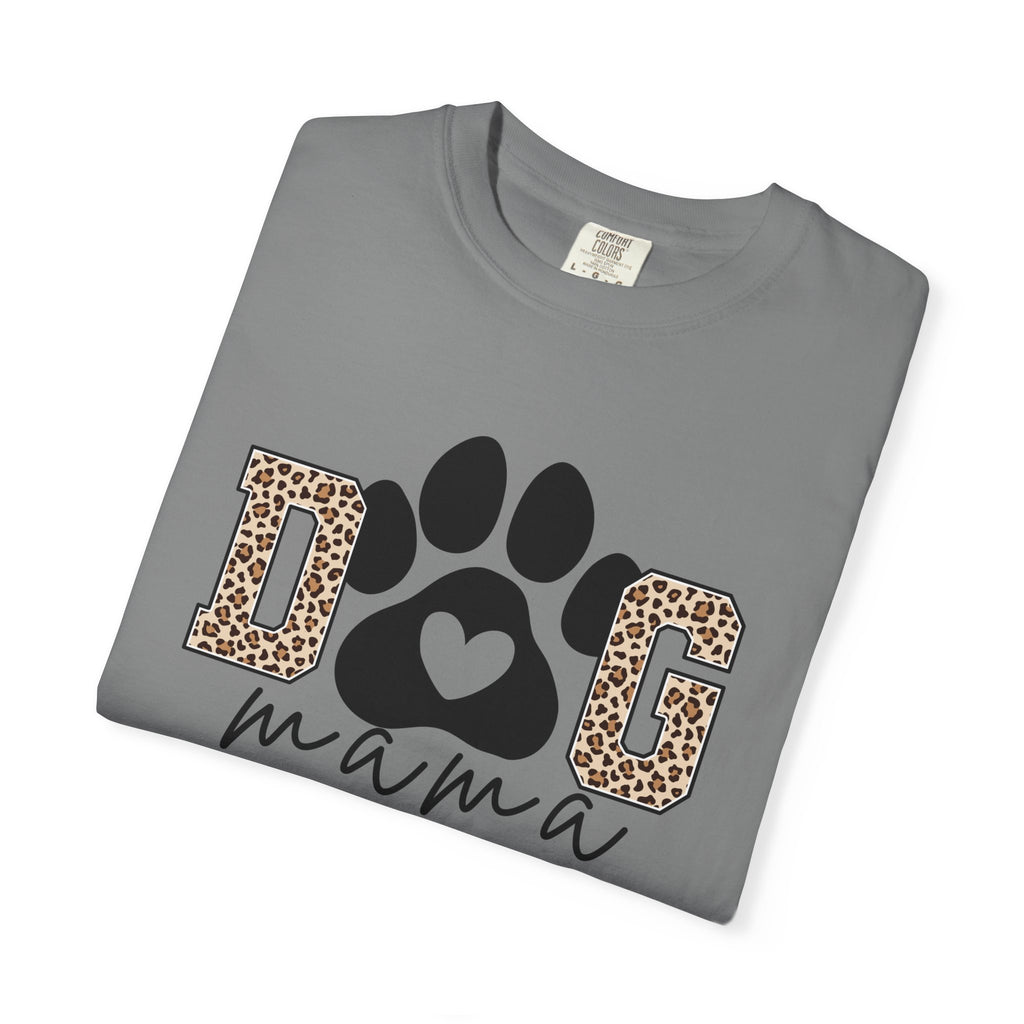 Dog Mama Leopard Paw T-Shirt