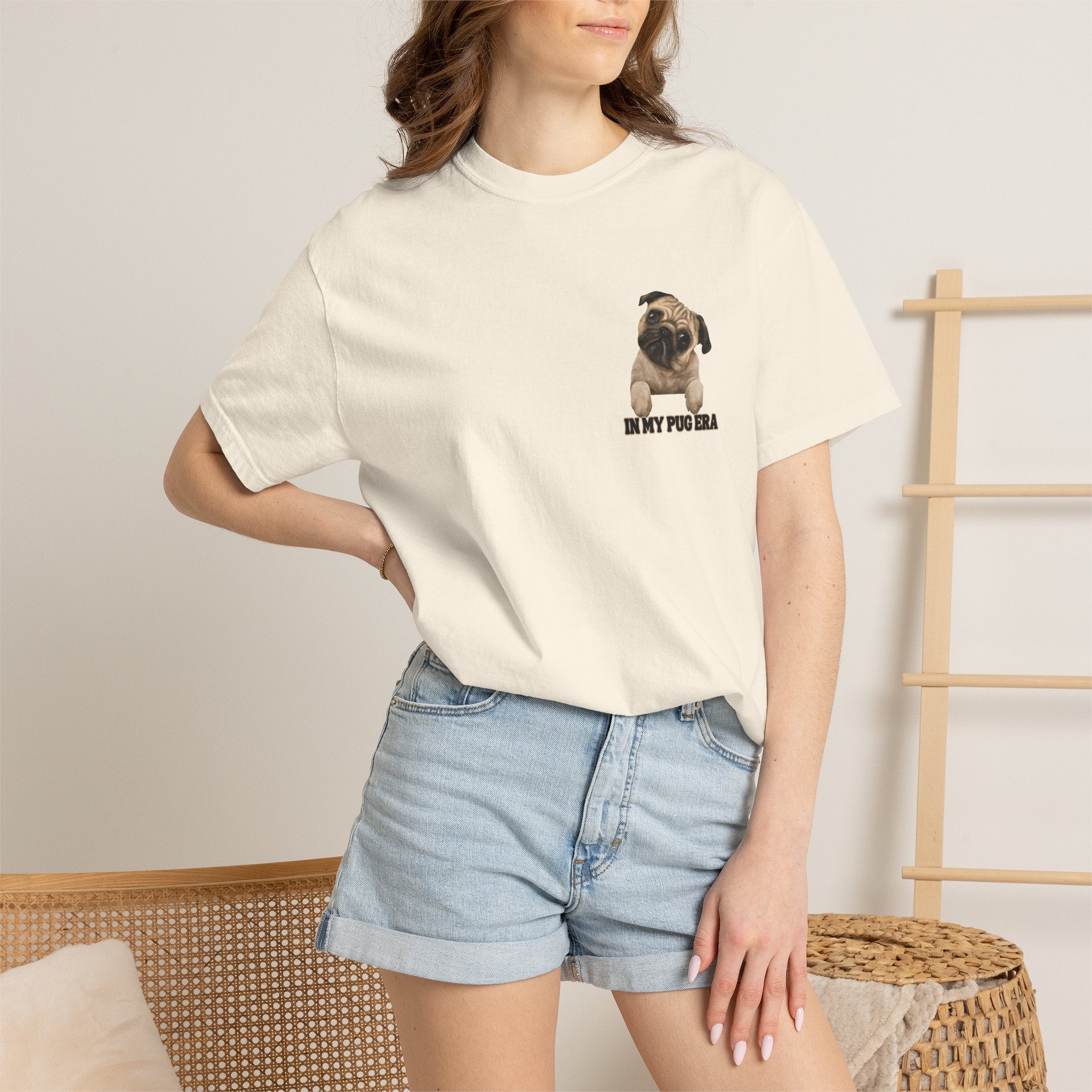 Pug T-Shirt — "In My Pug Era" Cute Pug Graphic Tee