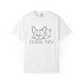 Frenchie Mama T-Shirt — Cute Sleeping French Bulldog Tee for Dog Moms