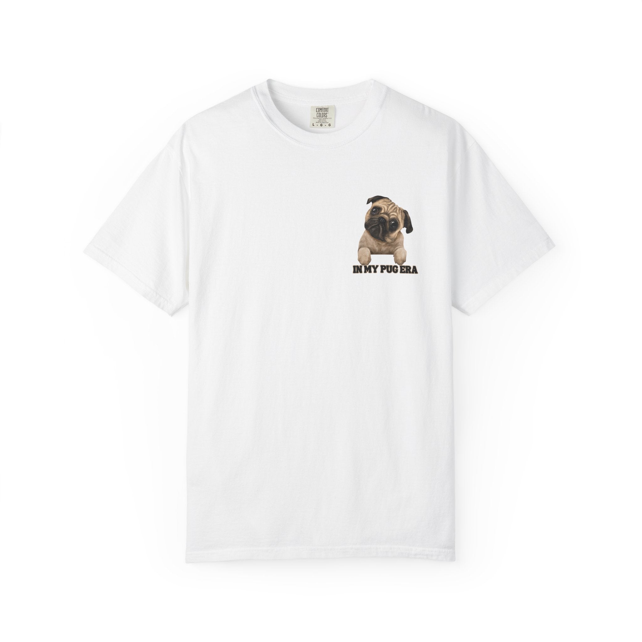 Pug T-Shirt — "In My Pug Era" Cute Pug Graphic Tee