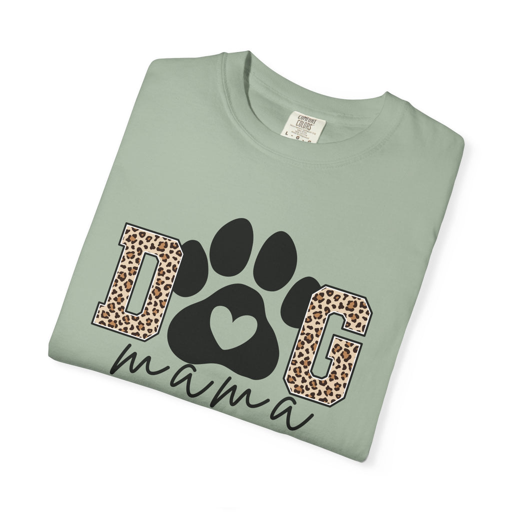 Dog Mama Leopard Paw T-Shirt