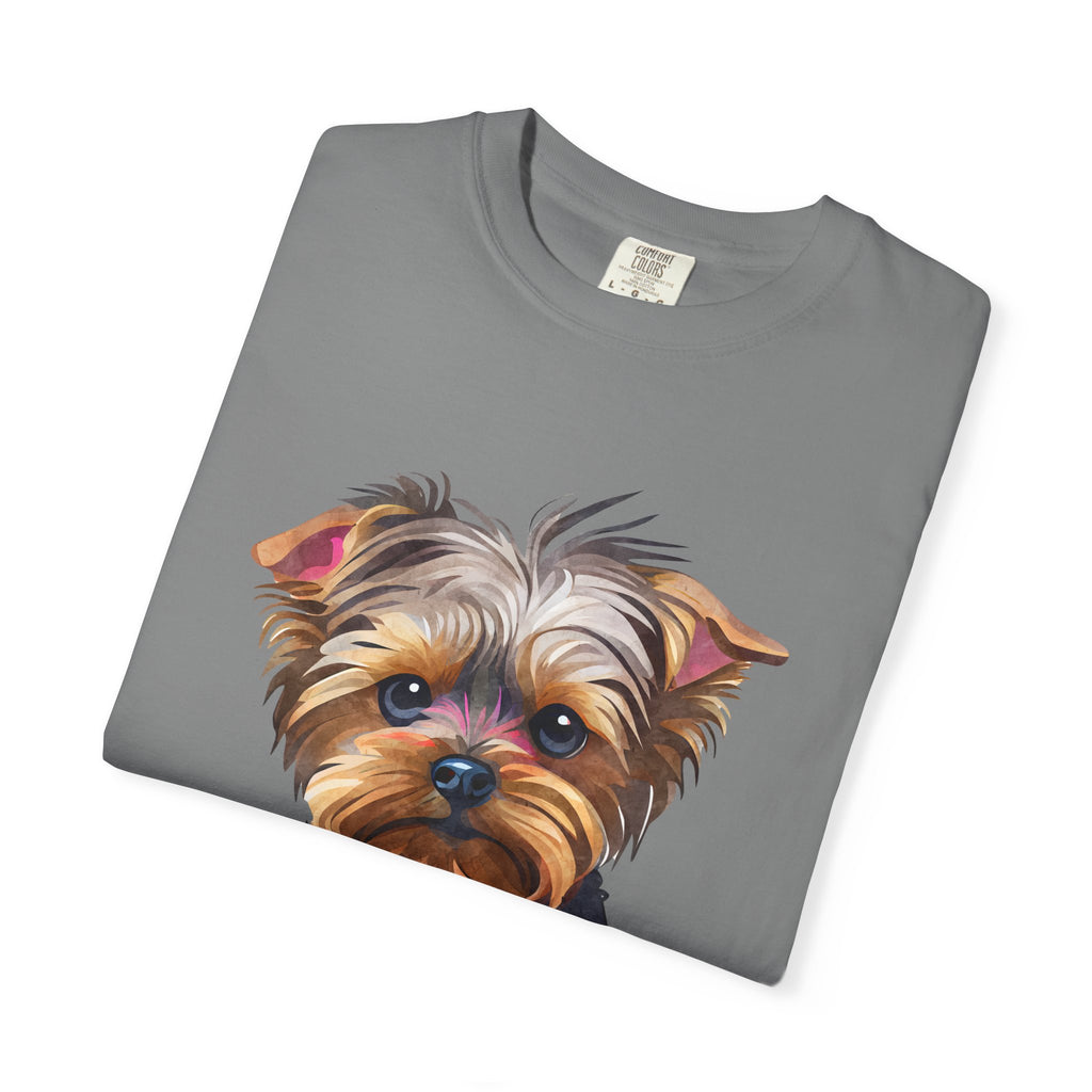Yorkshire Terrier T-Shirt — "Life Is Better With Paw Prints" Cute Dog Tee
