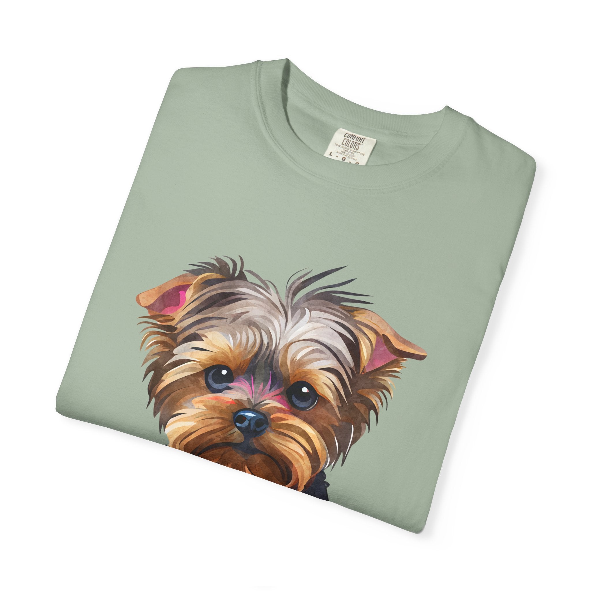 Yorkshire Terrier T-Shirt — "Life Is Better With Paw Prints" Cute Dog Tee