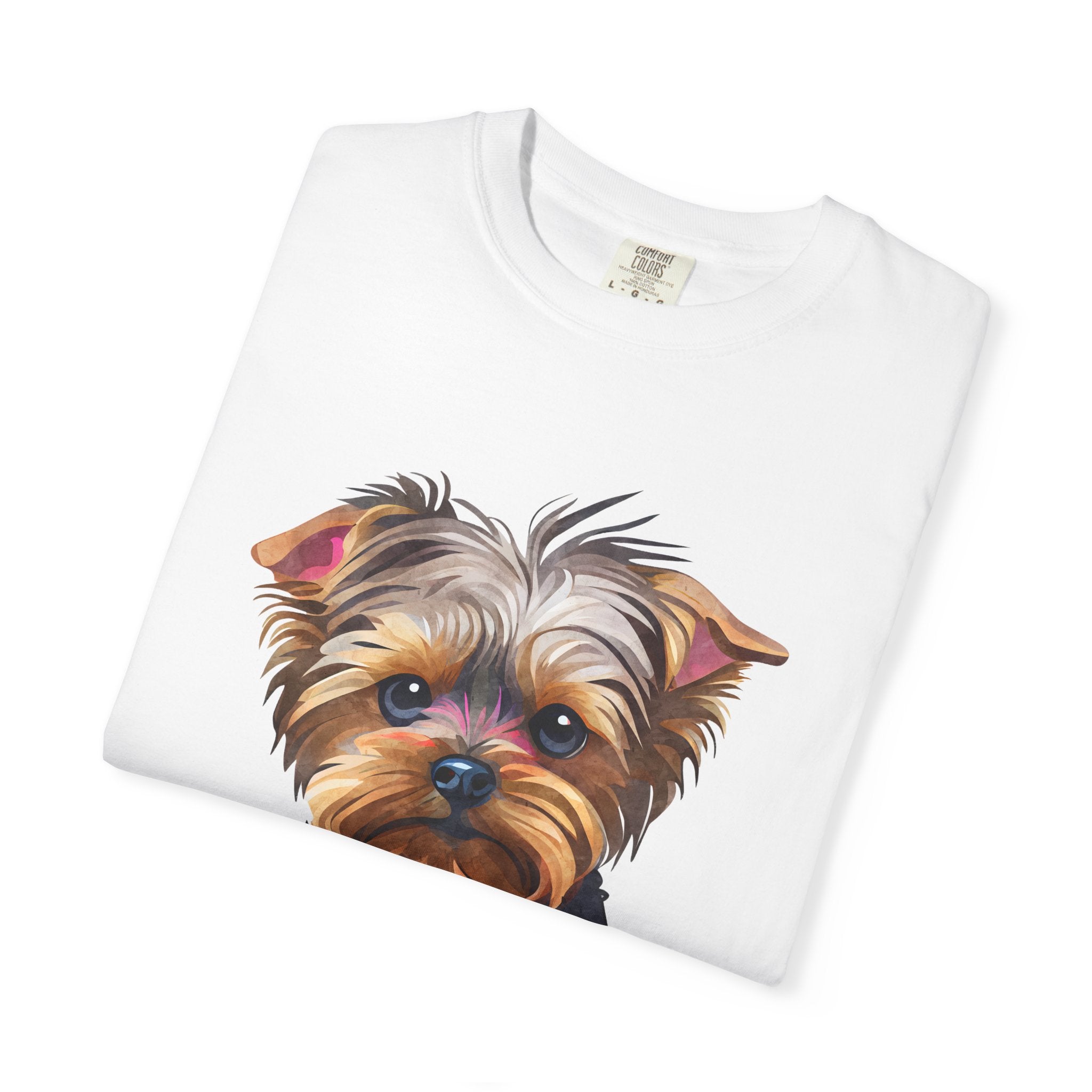 Yorkshire Terrier T-Shirt — "Life Is Better With Paw Prints" Cute Dog Tee