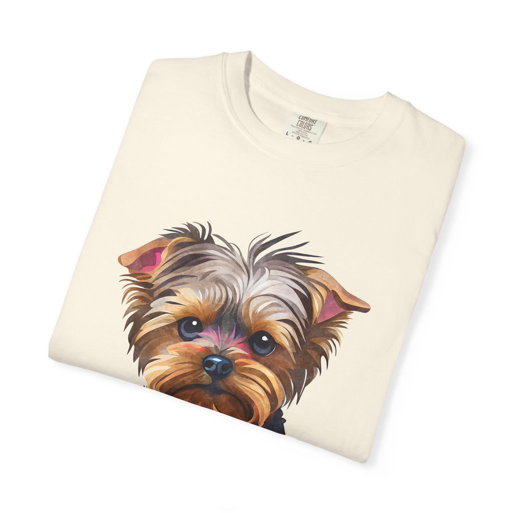 Yorkshire Terrier T-Shirt — "Life Is Better With Paw Prints" Cute Dog Tee