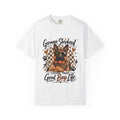 German Shepherd T-Shirt — "Living That Good Boy Life" Dog Lover Tee