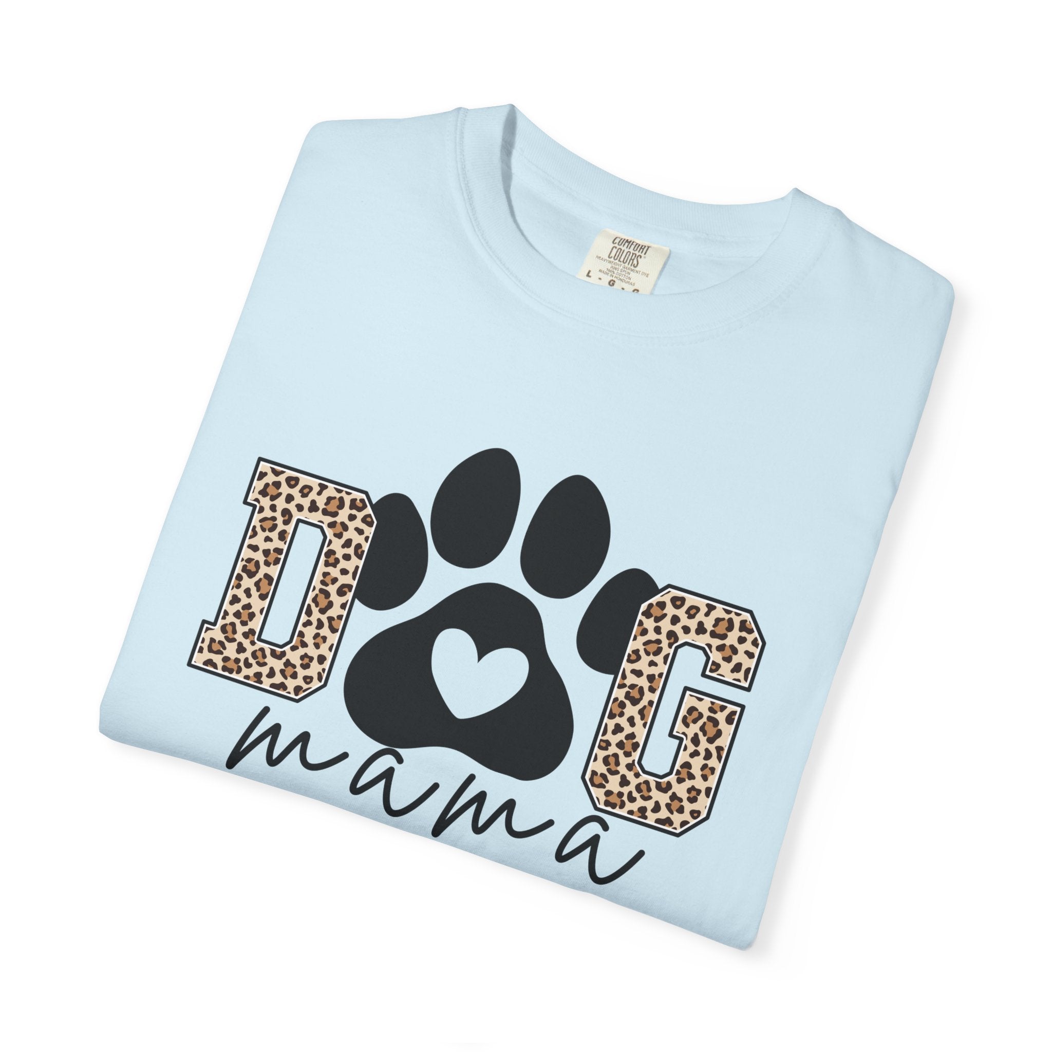 Dog Mama Leopard Paw T-Shirt