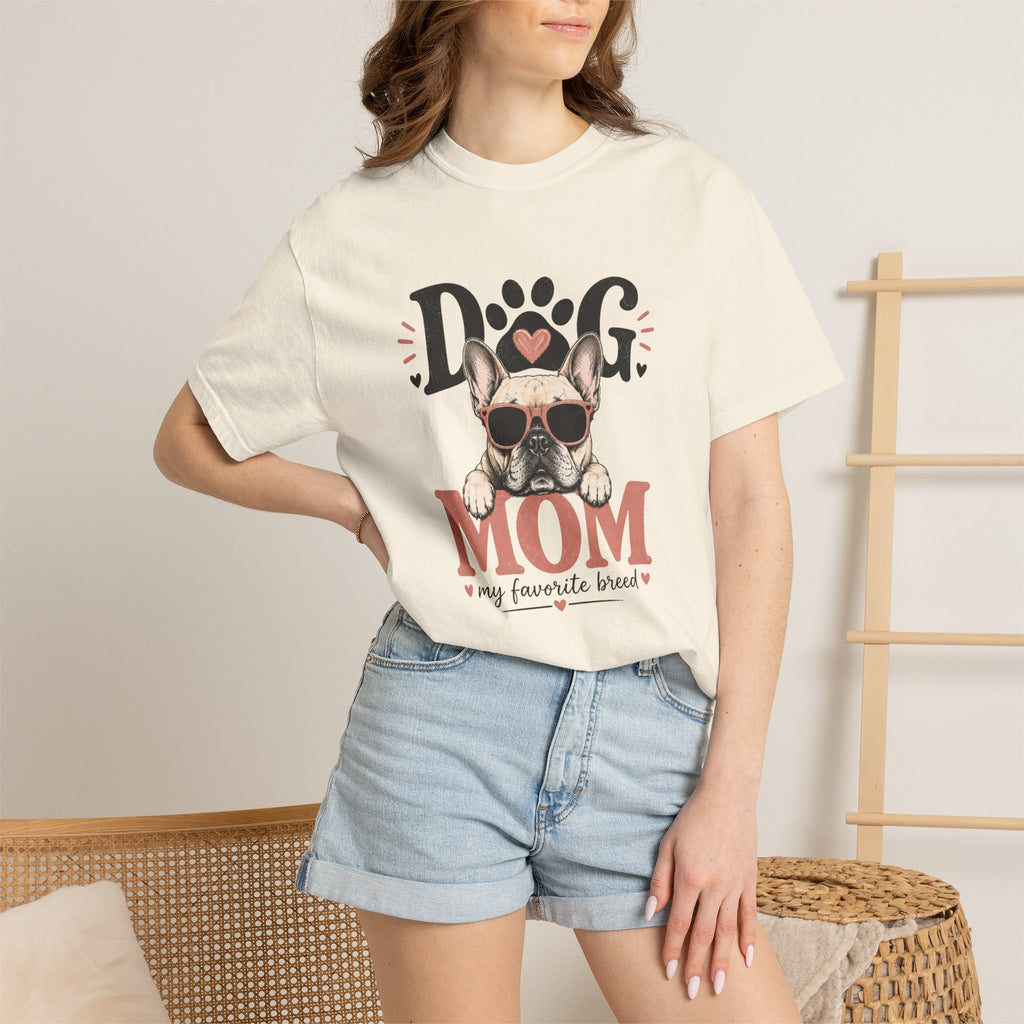 Dog Mom T-Shirt – My Favorite Breed French Bulldog Design