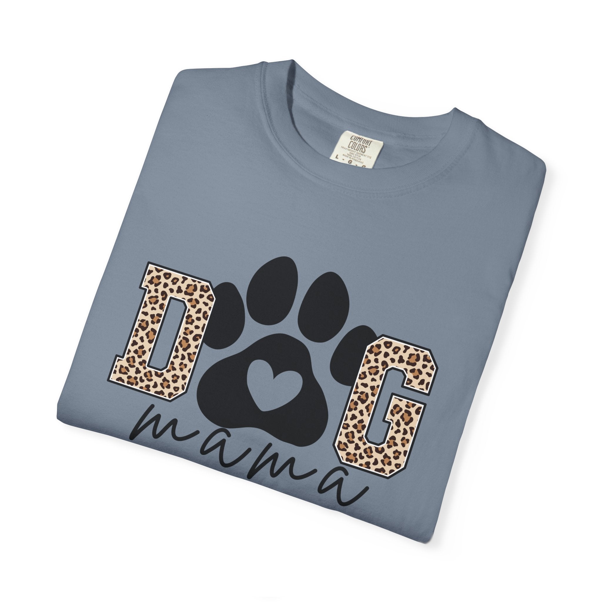 Dog Mama Leopard Paw T-Shirt